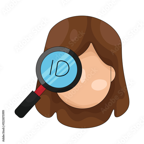 Illustration of face ID