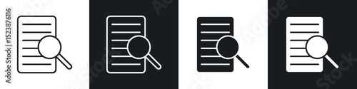 Defining icons in solid and stroke graphics