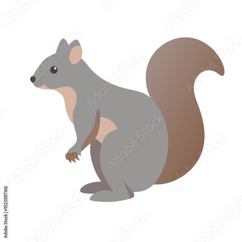 squirrel with acorn