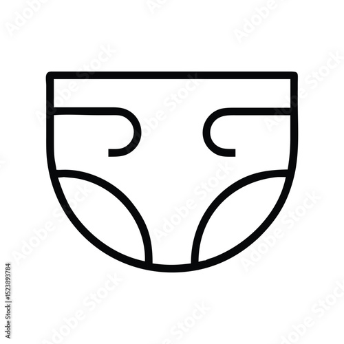 diaper, icon, vector, baby, infant, hygiene, parenting, childcare, comfort, safety, nursery, newborn, toddler, soft, absorbent, protection, convenience, usability, functionality, accessibility, effici