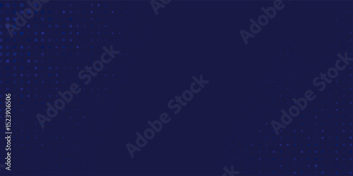 Modern blue wavy halftone background. Dot pop art sport style design modern simple
