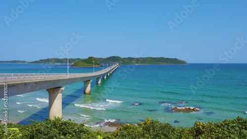 Wallpaper Mural 角島大橋の風景動画 Torontodigital.ca