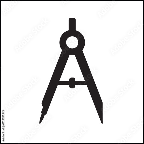 Navigation Compass Vector Icon Vector Icon