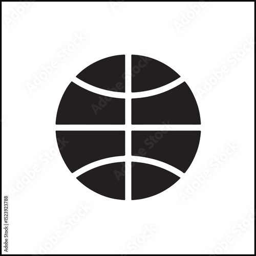 Earth Globe Flat Icon Vector Icon