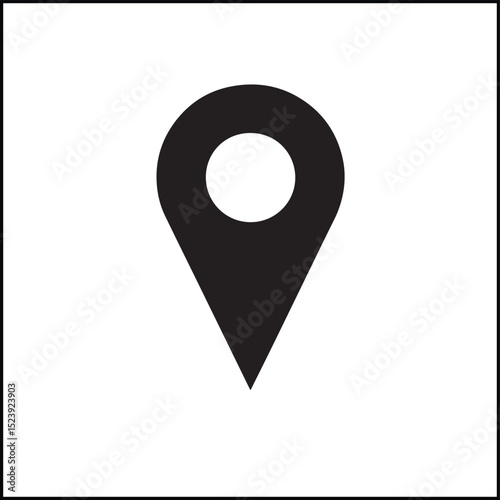 Map Pin Location Icon Vector Icon