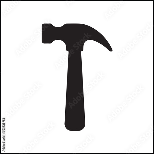 Hammer Tool Icon Vector Vector Icon
