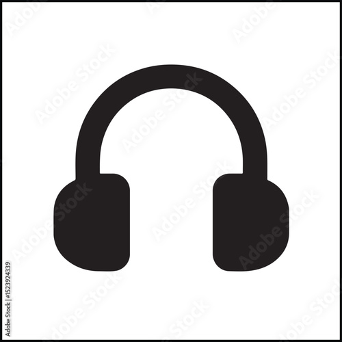 Headphones Audio Icon Vector Icon
