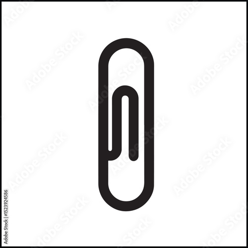 Paperclip Icon Vector Icon