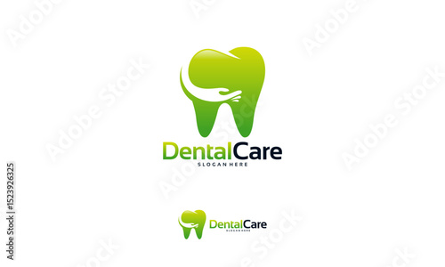 Dental Care logo designs concept vector, Family Dental logo template