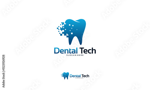 Dental Technology logo designs concept vector, Dental logo designs template