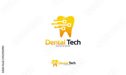 Dental Technology logo designs concept vector, Dental logo designs template
