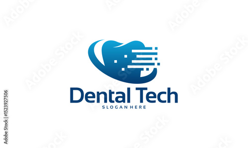 Dental Technology logo designs concept vector, Dental logo designs template