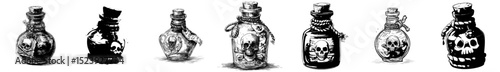 black ink splash