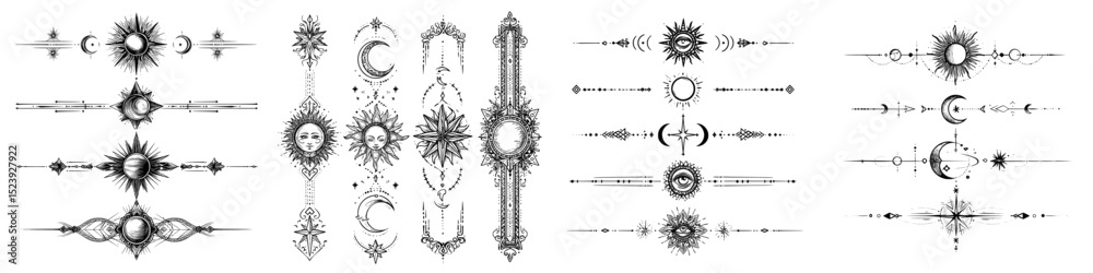 Obraz premium grass silhouette vector