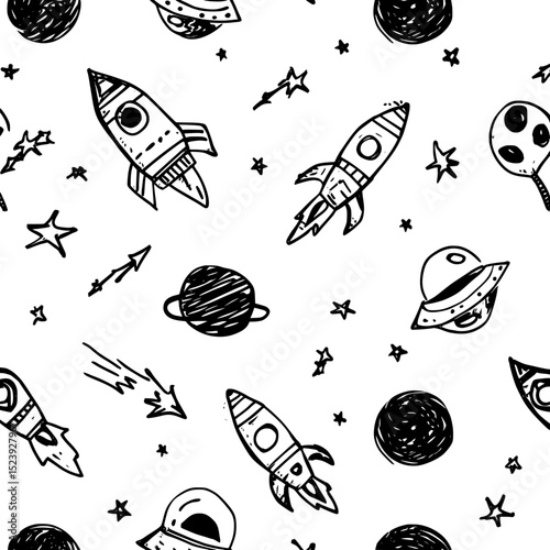 Interstellar exploration and imaginative cosmic adventures are the focus of modern vertical cards featuring cartoon space posters with astronauts, spaceships, rockets, aliens, UFOs, starry galaxies,