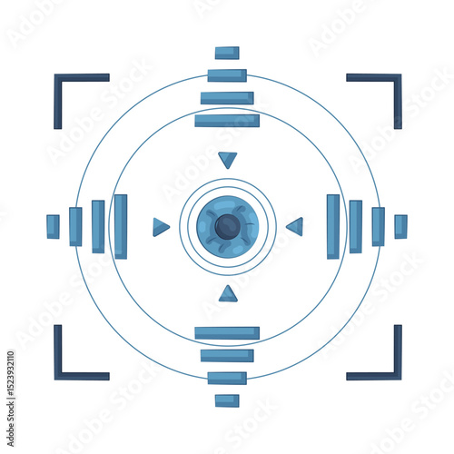 Illustration of Retina Recognition