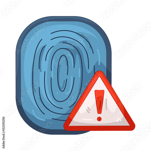 Illustration of Biometric Alert