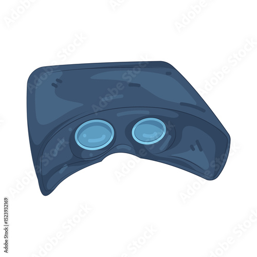 Illustration of Eye Scanner Device