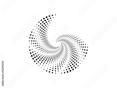 golden ration fibonacci pattern for logo icon background web graphic tattoo. vector illustration.