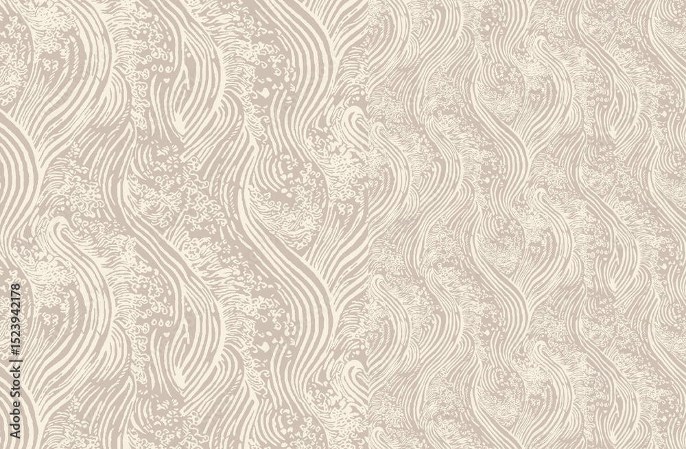 Obraz premium Stylish Floral and Textured Pattern Assortment for Homes