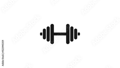 Dumbbell icon representing fitness and strength training
