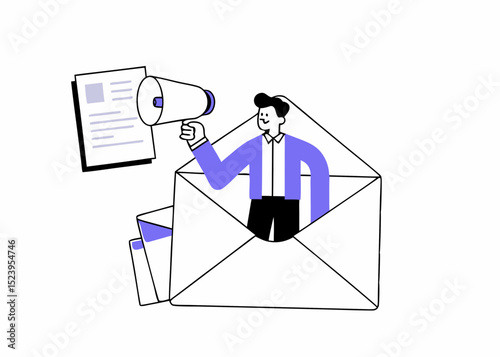 business man with graph