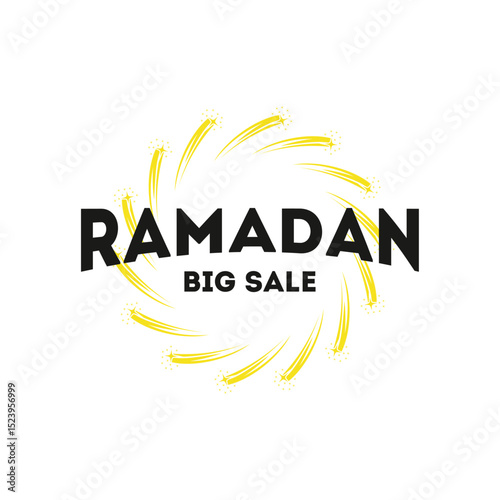 sale banner or sale poster for festival of eid mubarak celebration, Ramadan Big Sale, Clearance, Discount, and cashback
