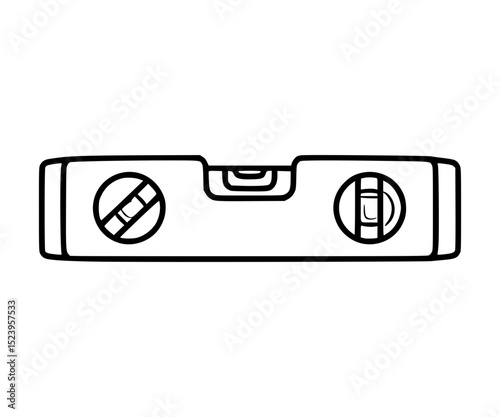 Level Tool Line Art