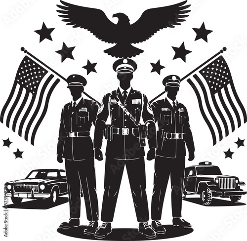 Made in USA Stamp Vector Design

USA Flag Badge Silhouette Art

American Quality Label Vector Scene

Patriotic Made in America Emblem

USA Product Mark with Stars & Stripes