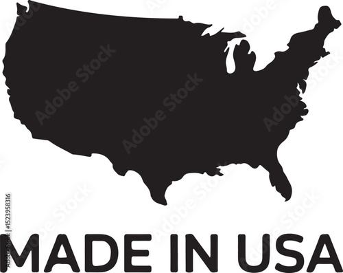 Made in USA Stamp Vector Design

USA Flag Badge Silhouette Art

American Quality Label Vector Scene

Patriotic Made in America Emblem

USA Product Mark with Stars & Stripes