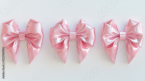 Pink Bows Gift Wrapping.