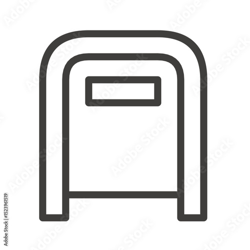 Outline Mailbox Icon