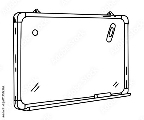 Magnetic Board Line Art