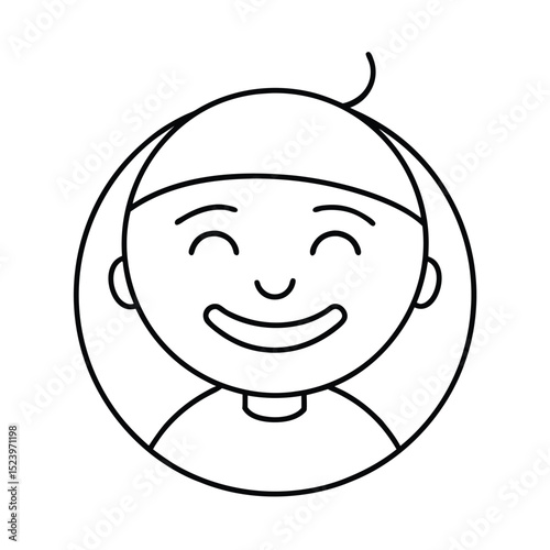happy smiling face