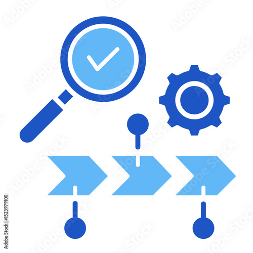 Root Cause Analysis  Icon Element For Design	