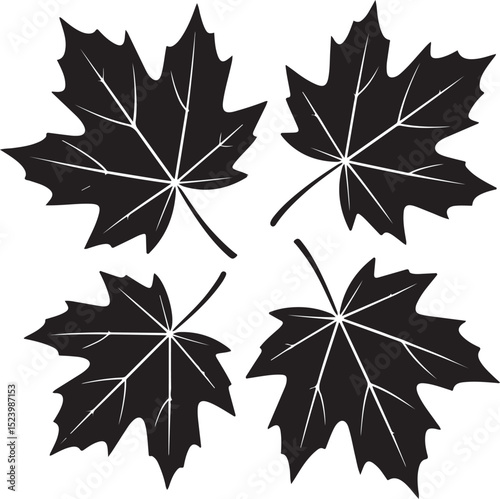 Maple Leaf Silhouette Vector – Autumn & Canadian Theme

Stylized Maple Leaf Clipart – Fall Season Decoration

Minimal Maple Leaf Icon for Nature & Forest Designs

Canadian Maple Leaf Emblem – SVG, PNG