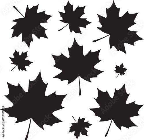 Maple Leaf Silhouette Vector – Autumn & Canadian Theme

Stylized Maple Leaf Clipart – Fall Season Decoration

Minimal Maple Leaf Icon for Nature & Forest Designs

Canadian Maple Leaf Emblem – SVG, PNG