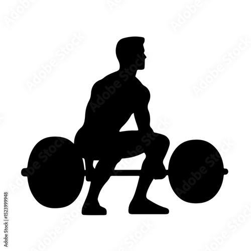 weightlifting silhouette