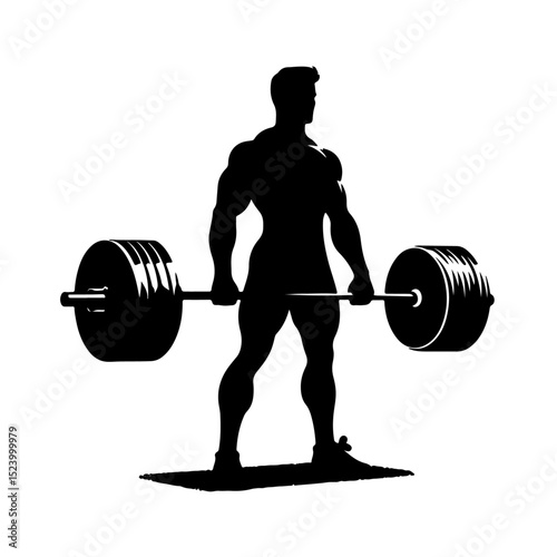 weightlifting silhouette