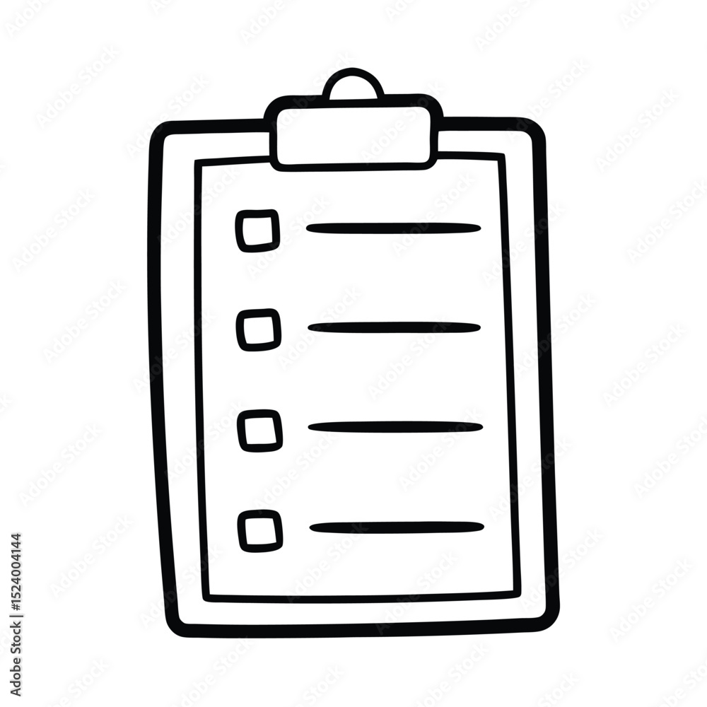 clipboard with blank paper clipboard with blank paper