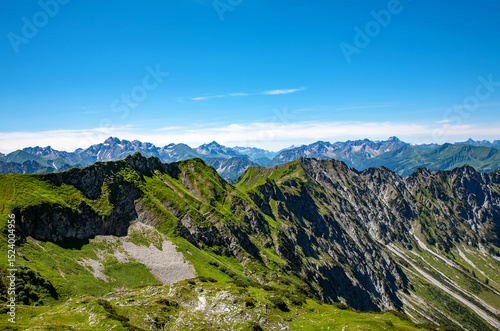 Allgau Alps, Oberstdorf, Bavaria, Germany, Europe.