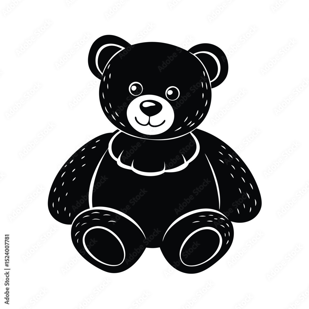 Obraz premium teddy bear with a bow