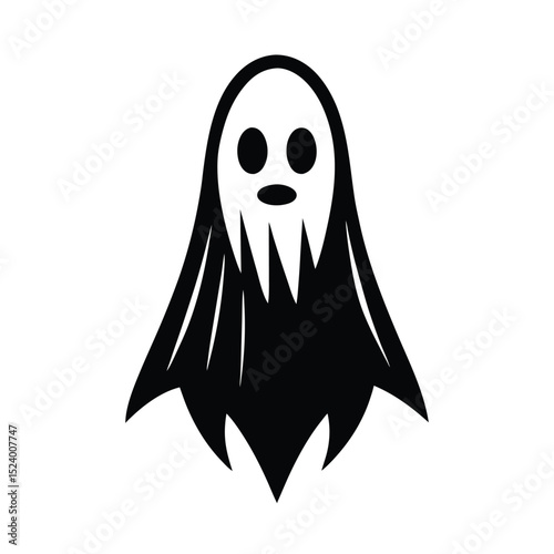 vector illustration of a halloween skull