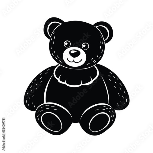 teddy bear with a bow