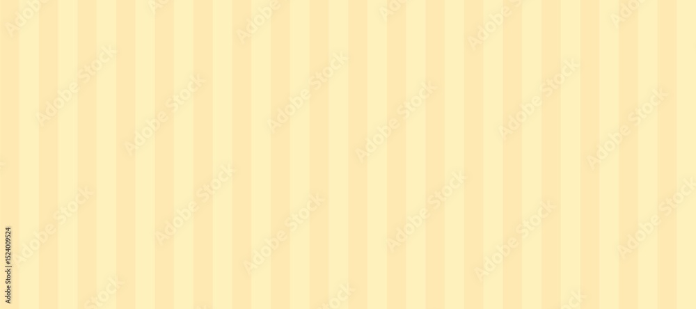 Obraz premium Seamless vertical stripe pattern with a soft, warm yellow tone. Great for website banners, social media headers, backgrounds, packaging, and minimalist design projects.