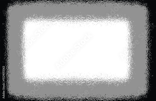 Black and white Grunge vector pattern. Black and white frame illustration