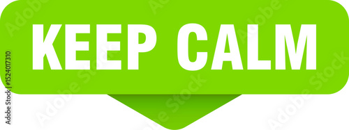 keep calm sticker. keep calm sign on transparent background