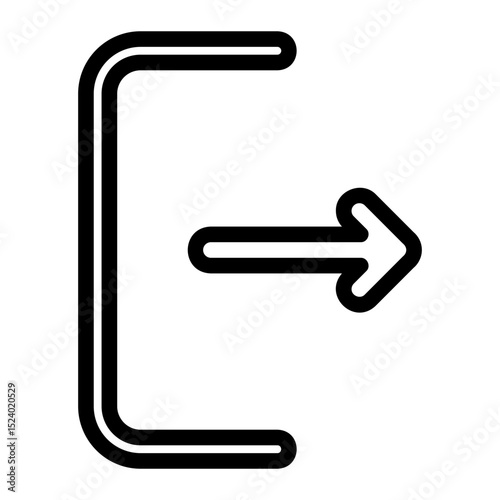 logout line icon