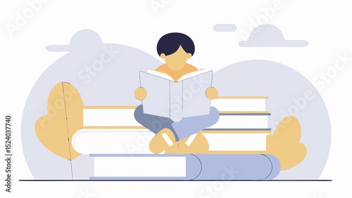 Back to School Prepare to go back to school Vector Roundish Flat