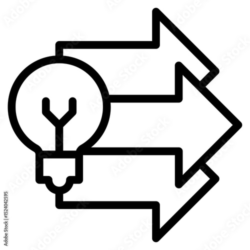 Approach icon in vector illustration